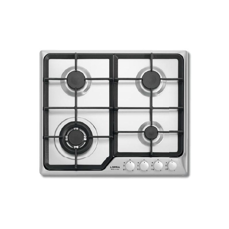 Lofra HDS690 Acciaio Inox Da Incasso 60 Cm Gas 4 Fornello(i)
