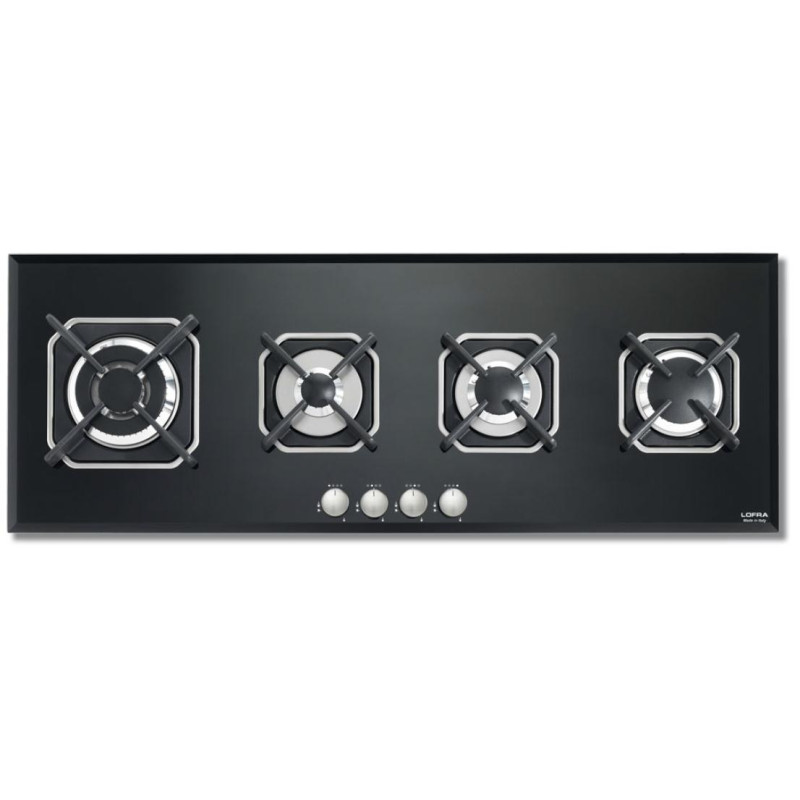 Lofra HGN190 Nero Da Incasso Gas 4 Fornello(i)