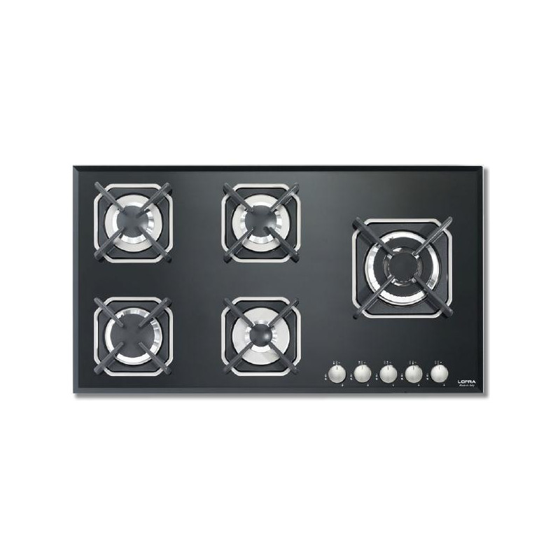 Lofra HGN950 Nero Da Incasso 90 Cm Gas 5 Fornello(i)