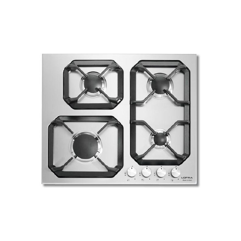 Lofra HLS6M0 Acciaio inox Da incasso 60 cm Gas 4 Fornello(i)