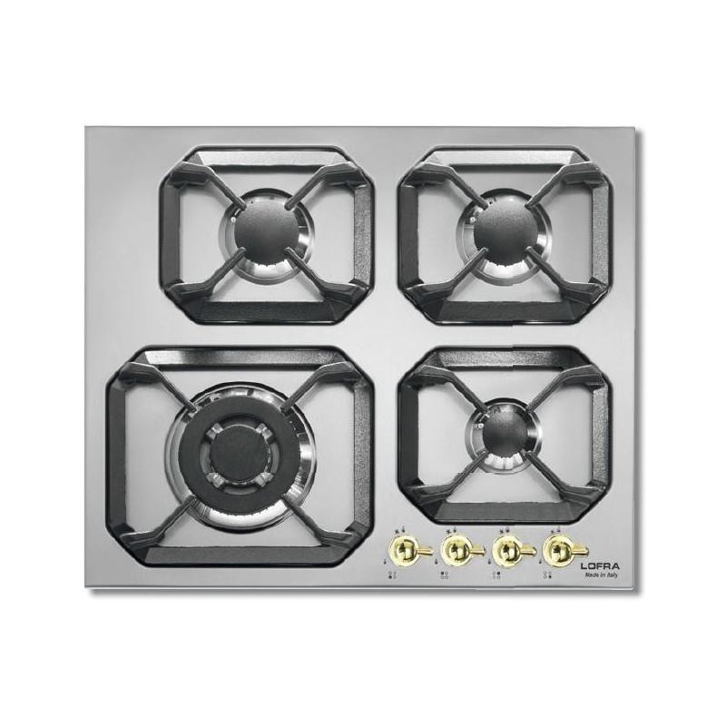 Lofra HRS6G0 Acciaio Inox Da Incasso 60 Cm Gas 4 Fornello(i)