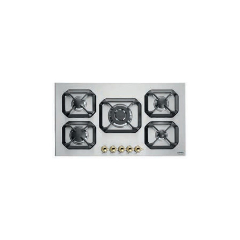 Lofra HRS9A0 Acciaio Inox Da Incasso 90 Cm Gas 5 Fornello(i)