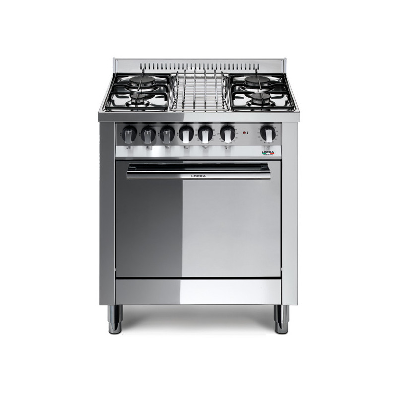 Lofra M75MF Cucina Elettrico Gas Acciaio Inox A