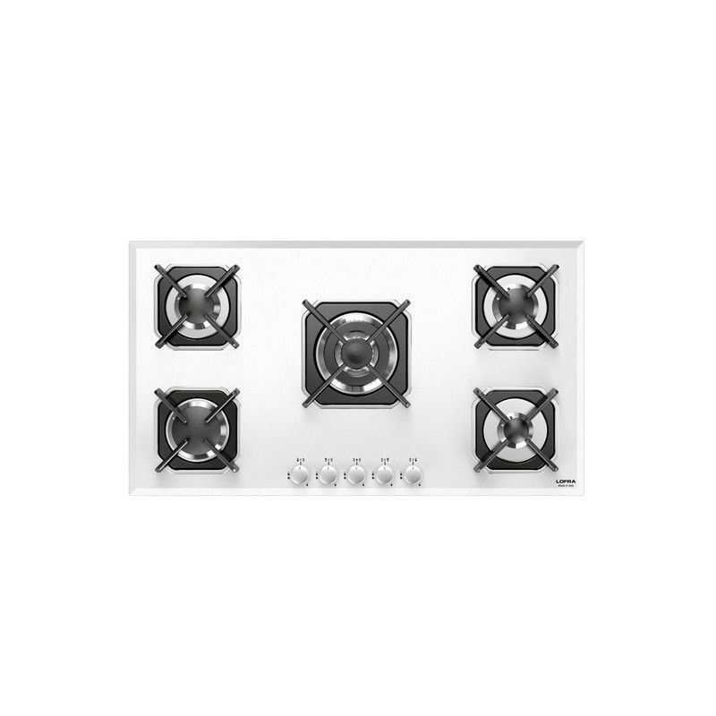 Lofra Marte 90 Bianco Da Incasso 90 Cm Gas 5 Fornello(i)