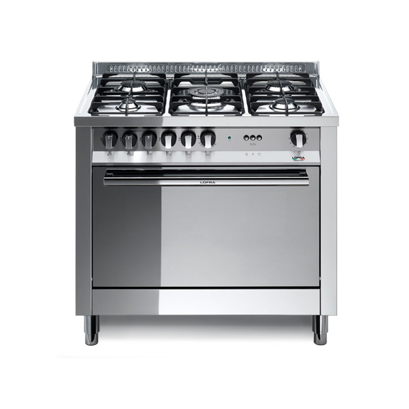 Lofra MG96MF/C Cucina Cucina Freestanding Elettrico Gas Acciaio Inox A
