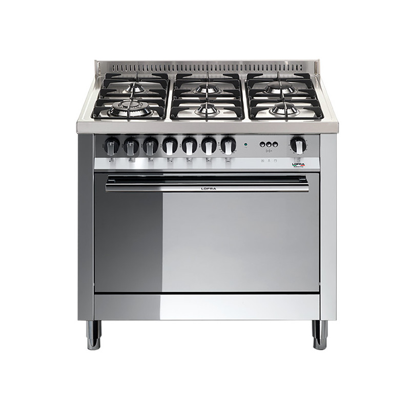Lofra MG96MF/Cis Cucina freestanding Elettrico Gas Acciaio inox A