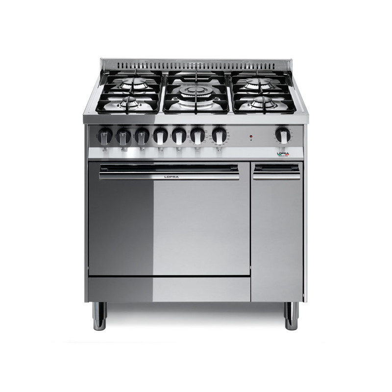 Lofra MT86MF/C Cucina Cucina Freestanding Elettrico Gas Acciaio Inox A