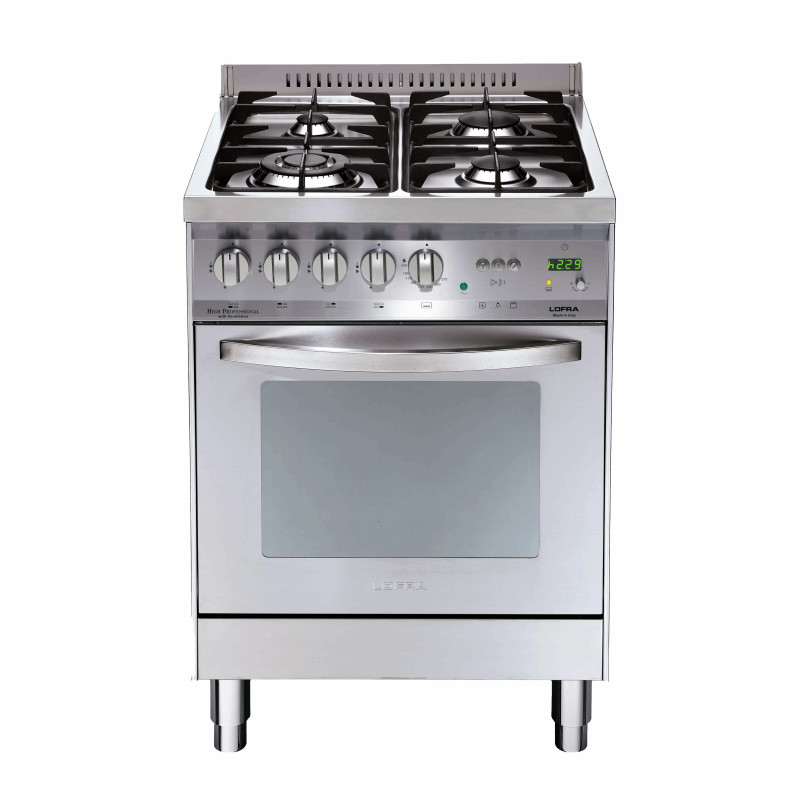 Lofra P66GVT/CI Cucina Elettrico/Gas Gas Acciaio Inox