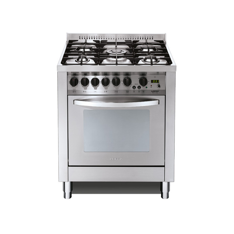 Lofra P76MF/C Cucina Gas Acciaio Inox A