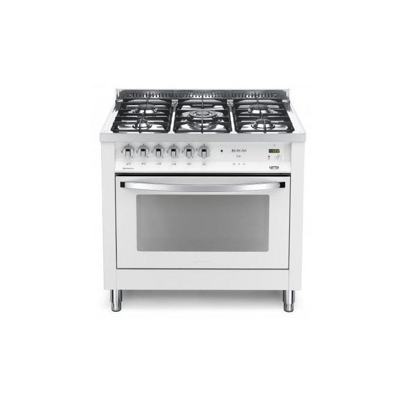 Lofra PBPG96MFT/C Cucina Elettrico Gas Bianco A