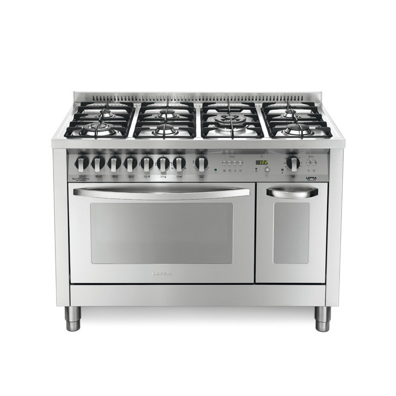Lofra PD126GV+E/2Ci Cucina Freestanding Gas Acciaio Inox A