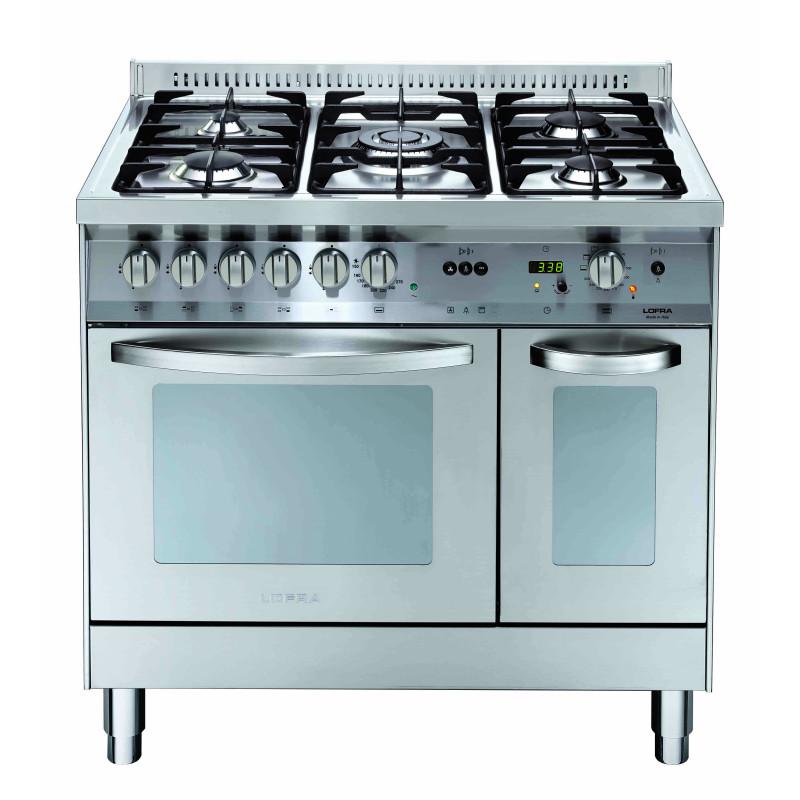 Lofra PD96GVET/C Cucina Freestanding Gas Acciaio Inox