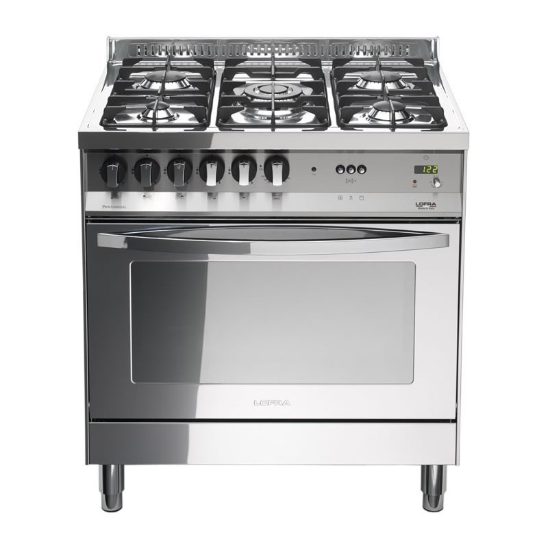 Lofra PLG86MFT/C Cucina Elettrico Gas Acciaio inox A
