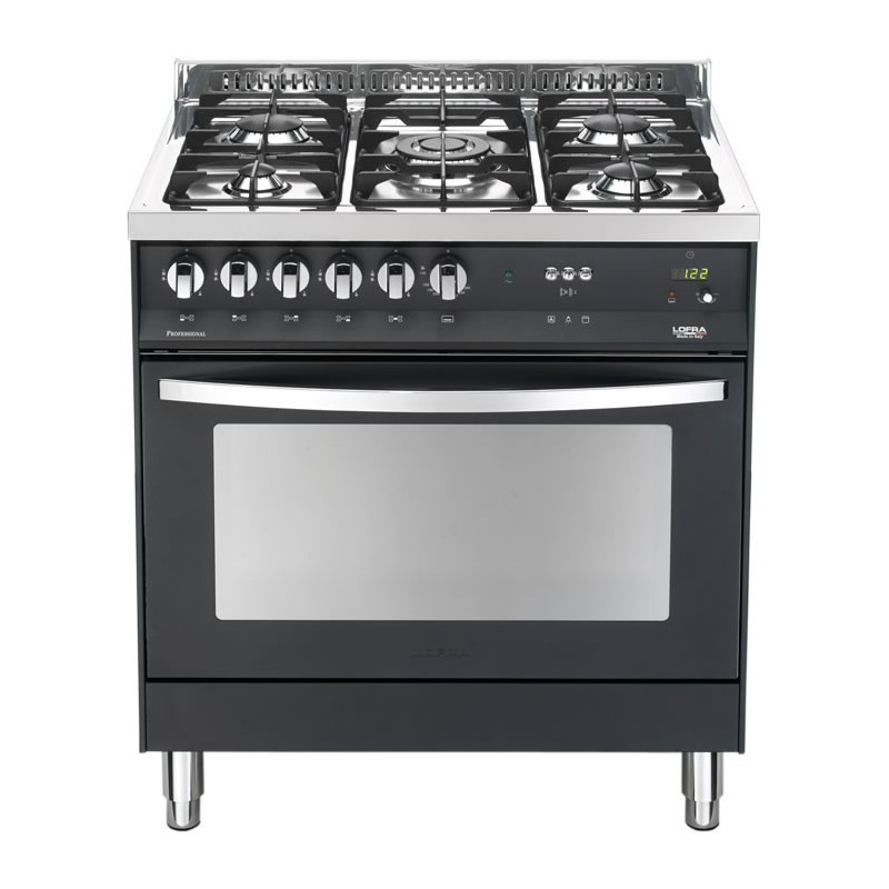 Lofra PNMG86MFT/C Cucina Elettrico Gas Nero A