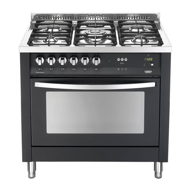 Lofra PNMG96MFT/C Cucina Elettrico Gas Nero A
