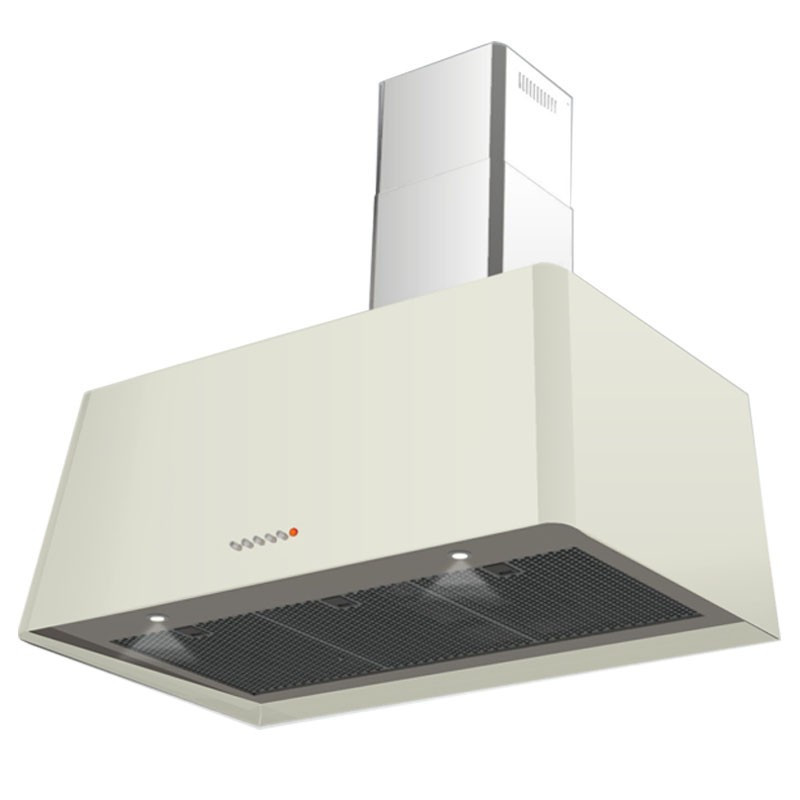 Lofra Rainbow 90 Cappa aspirante a parete Avorio 600 m³/h A Lofra Rainbow 90 Cappa aspirante a parete Avorio 600 m³/h A