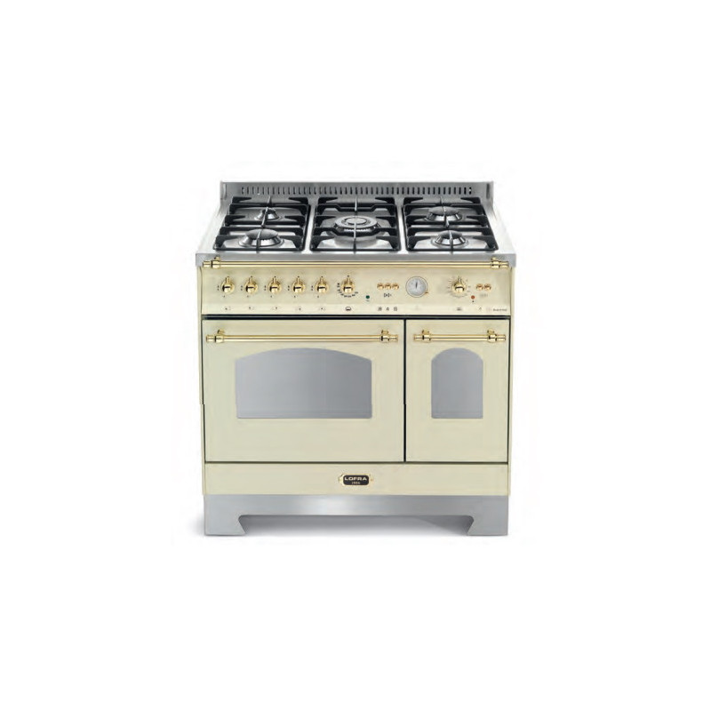 Lofra RBID96GVGTE/CI Cucina Freestanding Gas Avorio A
