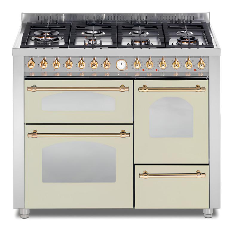 Lofra RBIT116MFET+SMFT/2AEO Cucina Freestanding Elettrico Gas Giallo