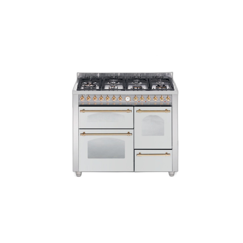 Lofra RBPT116MFET+SMFT/2AEO Cucina Elettrico Gas Bianco