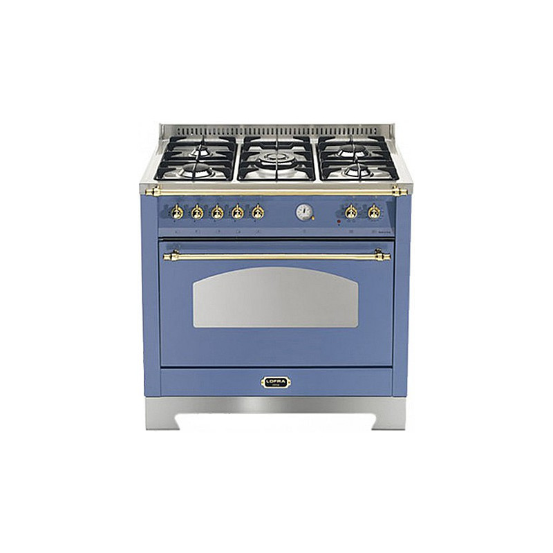 Lofra RLVG96MFTE/CI Cucina Freestanding Elettrico Gas Blu A
