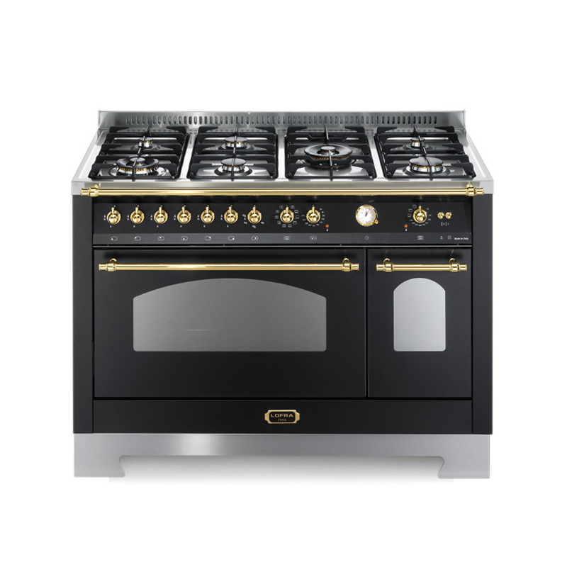 Lofra RNMD126MFT+E/2AEO Cucina Freestanding Elettrico Gas Nero A