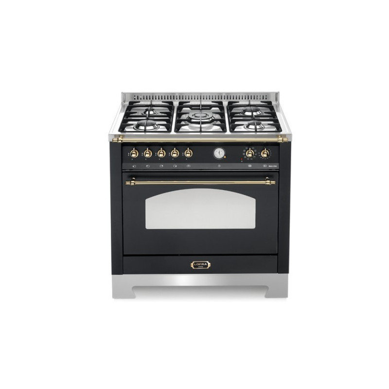 Lofra RNMG96GVGT/Ci Cucina freestanding Gas Nero