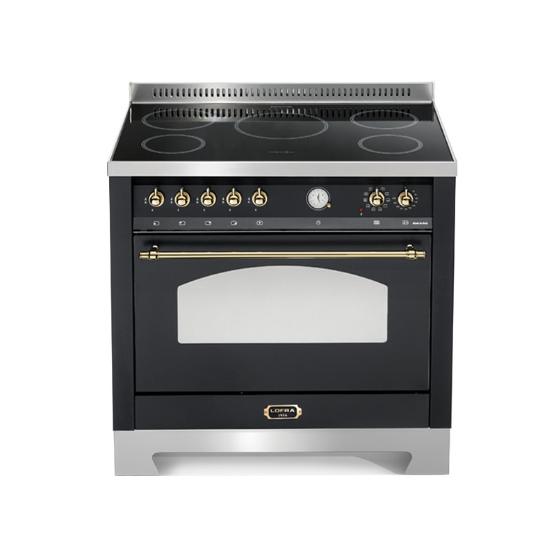 Lofra RNMG96MFT/5I Cucina Elettrico Piano Cottura A Induzione Nero A