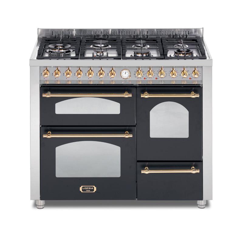 Lofra RNMT116MFET+SMFT/2AEO Cucina Freestanding Elettrico Gas Nero