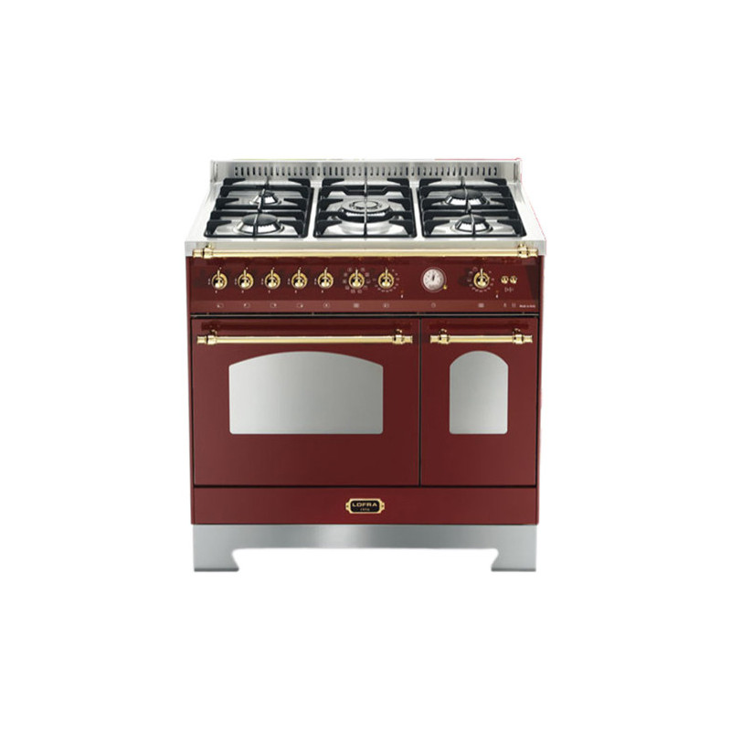 Lofra RRD96MFTE/CI Cucina freestanding Elettrico Gas Bordeaux A