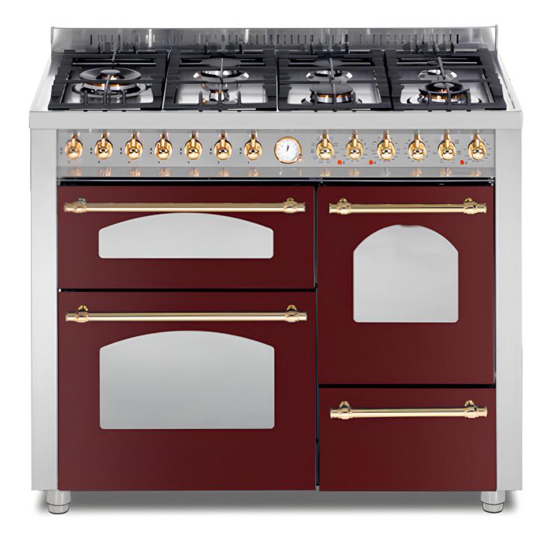Lofra RRT116MFET+SMFT/2AEO Cucina Elettrico Gas Rosso