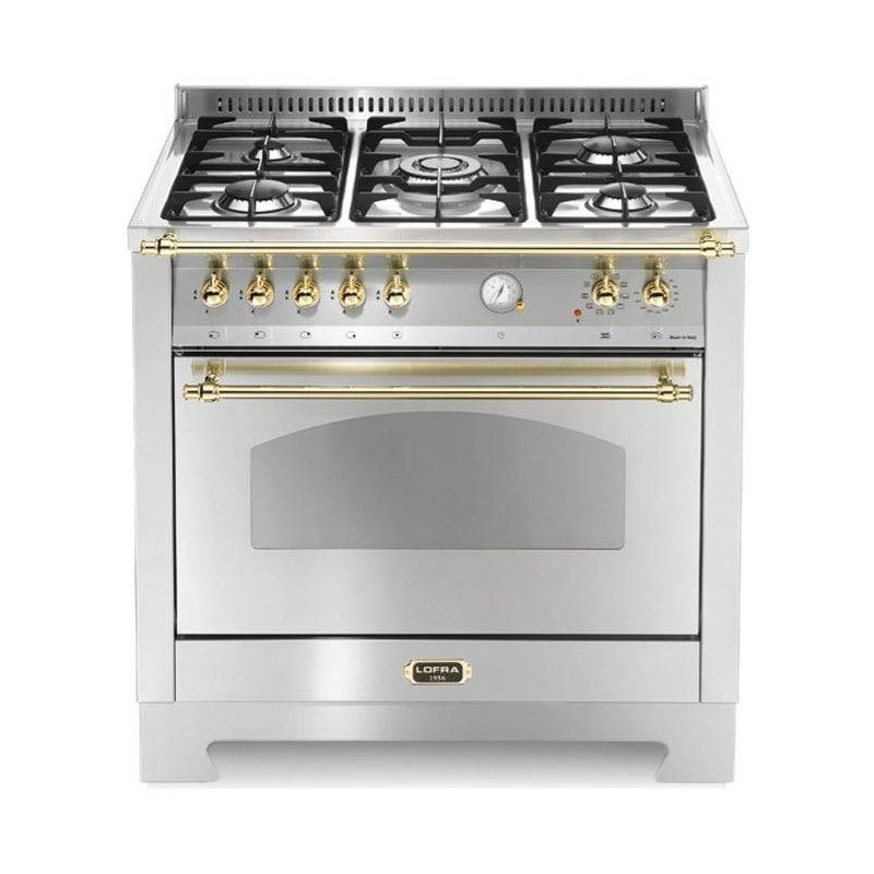 Lofra RSG96GVGT/Ci Cucina Freestanding Gas Acciaio Inox A