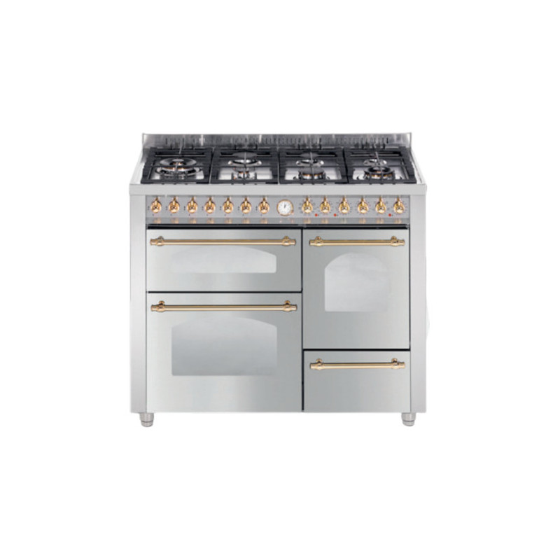 Lofra RST116MFET+SMFT/2AEO Cucina Freestanding Elettrico Gas Acciaio Inox