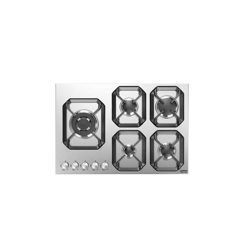 Lofra Urano 75 Acciaio Inox Da Incasso 75 Cm Gas 5 Fornello(i)