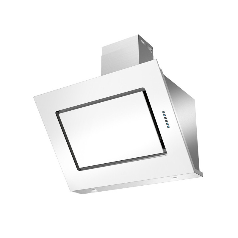 Lofra Violet Vetro Bianco 120 Cappa aspirante a parete 800 m³/h Lofra Violet Vetro Bianco 120 Cappa aspirante a parete 800 m³/h