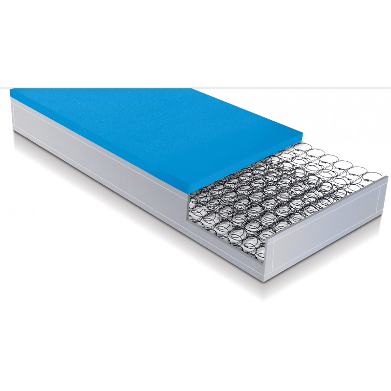 Materasso A Molle EXCELSIOR - H 25 Cm Memory Fresh Foam Soft Anallergico Made In Italy (VARIE MISURE)