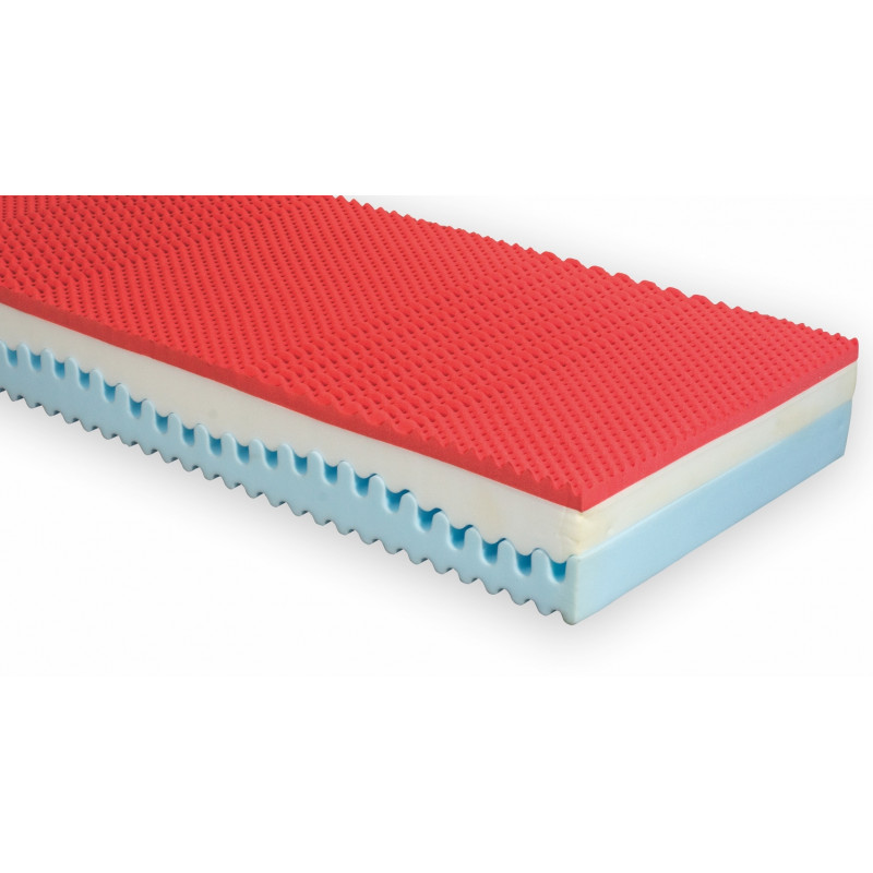 Materasso EXCLUSIVE - 3 Strati H 24 Cm 100% Policotone 3D Air Made In Italy (VARIE MISURE)