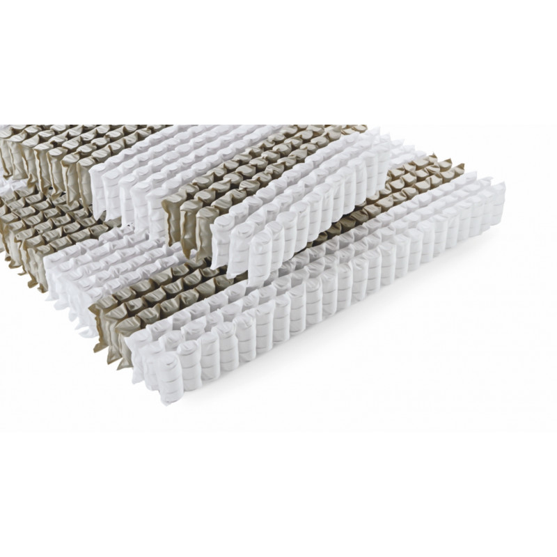 Materasso PLATINUM PLUS - H 26 Cm Memory Fresh Anallergico 100% Policotone 3D Air Made In Italy (VARIE MISURE)