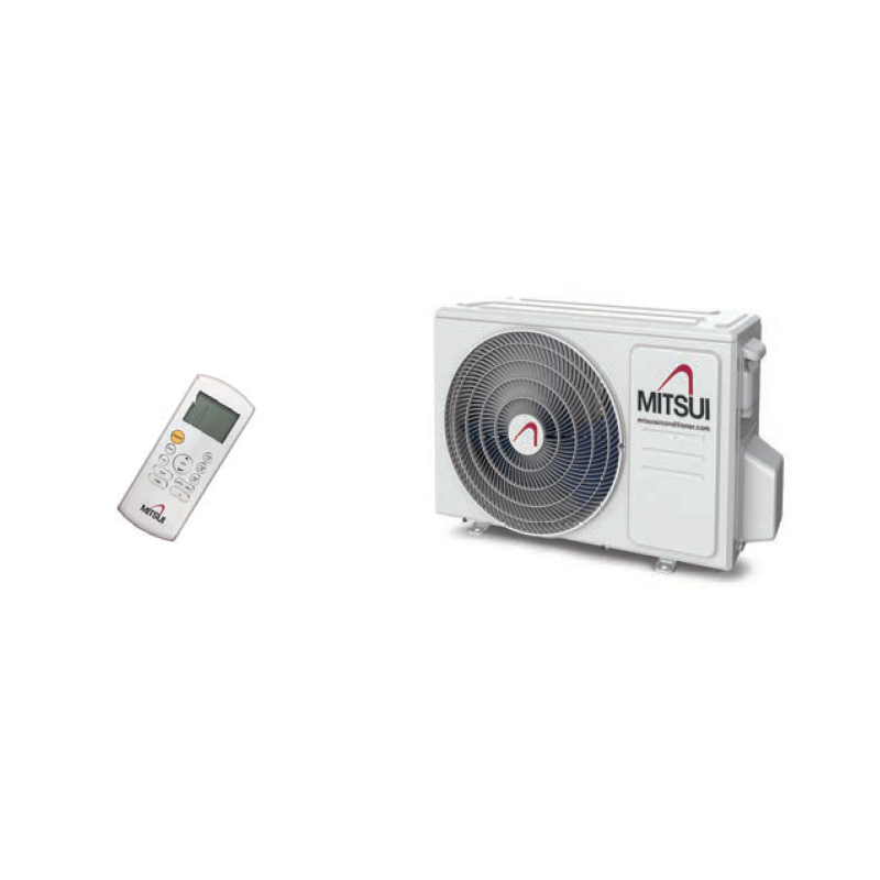 MITSUI MTX9HP24 Climatizzatore Da Parete 9000 BTU R32 Inverter Monosplit Pompa Di Calore A++/A+++