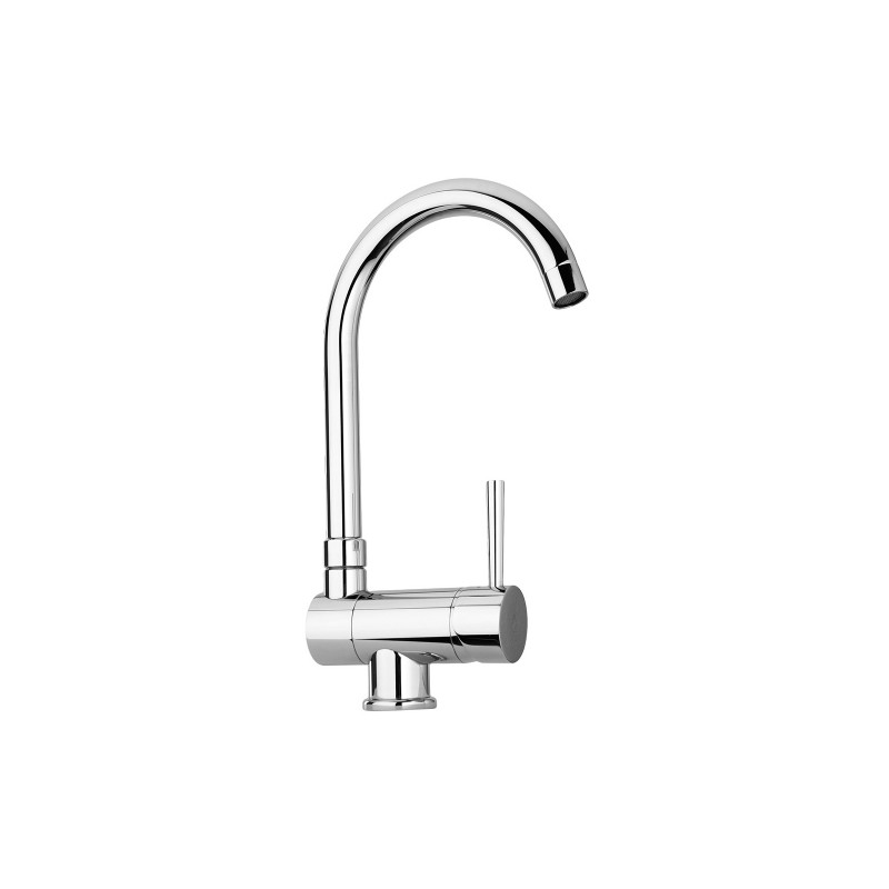 Paffoni SK189CR miscelatore lavello sottofinestra con finitura cromata