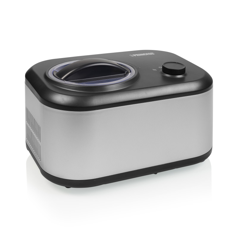 Princess 282608 Gelatiera Compressore 1 L 100 W Nero Acciaio Inox