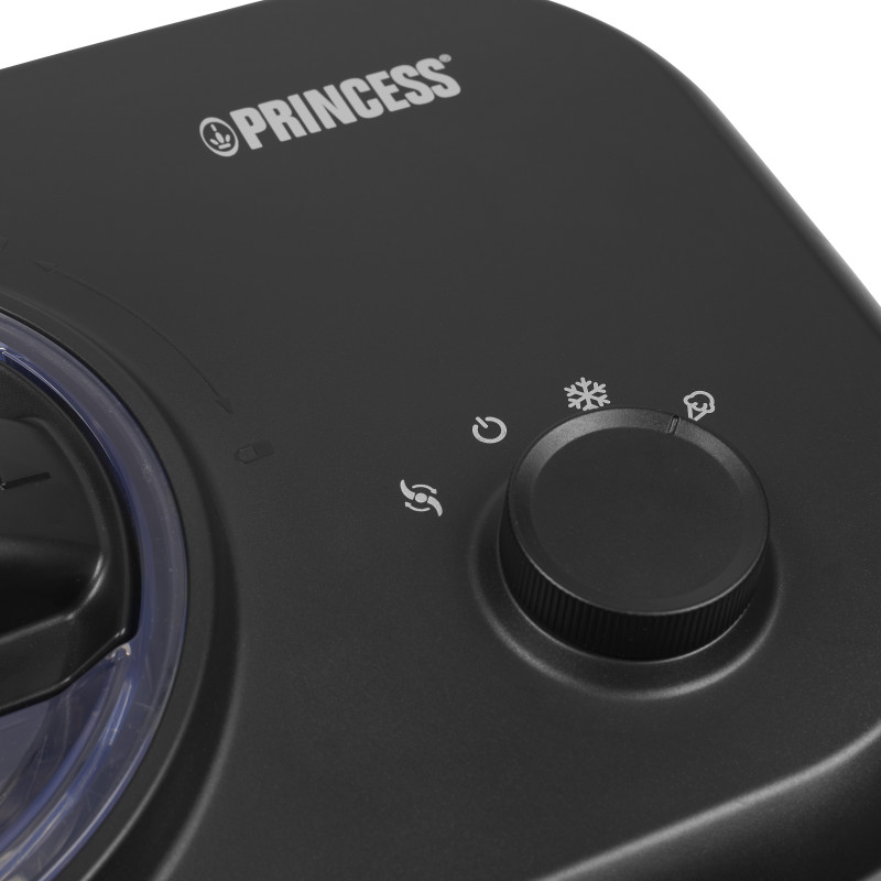 Princess 282608 Gelatiera Compressore 1 L 100 W Nero Acciaio Inox