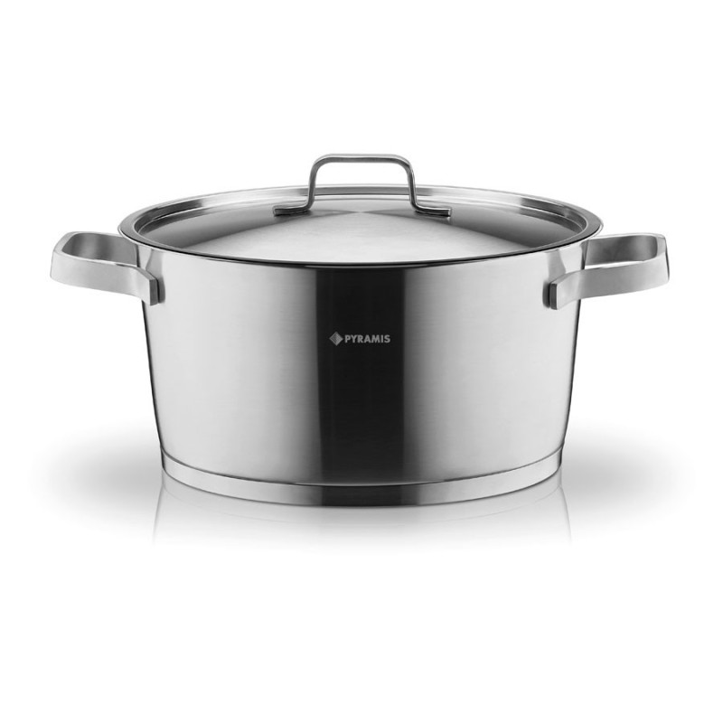 PYRAMIS 014006001 Pentola serie Steel Line Ø26 cm - 4 7l in acciaio inox