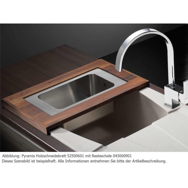 PYRAMIS 043000901 Vaschetta Forata Inox 40x20 Cm Per Tagliere 525006601