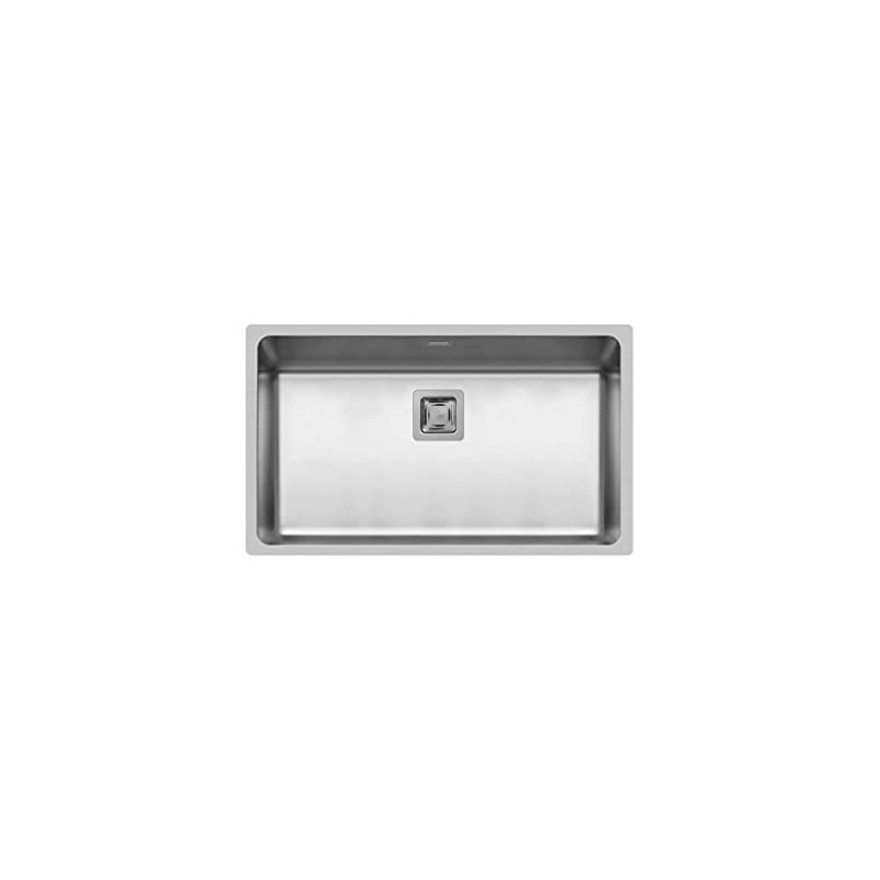 PYRAMIS 101025001 Vasca LUME 740x440 Mm Sottotop Acciaio Inox Satinato