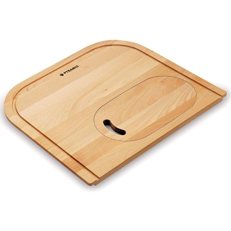 PYRAMIS 525005601 Tagliere In Legno di Noce Per Lavello Titan
