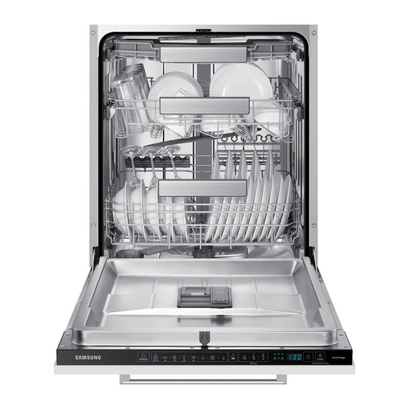 Samsung DW60A8070BB Lavastoviglie Da Incasso A Scomparsa Totale Serie 8500 14 Coperti B Terzo Cesto Per Posate