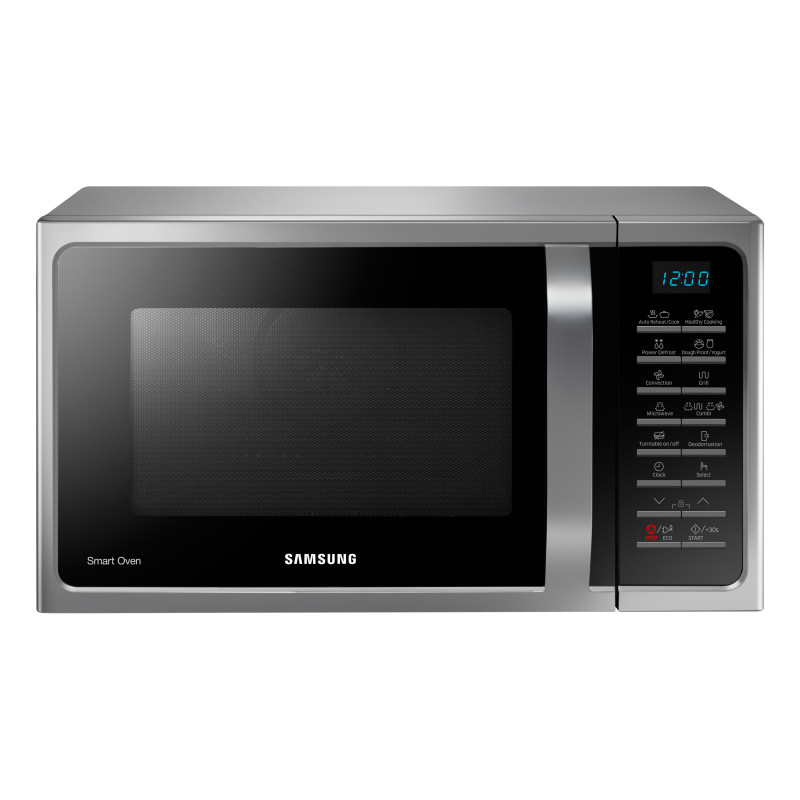 Samsung MC28H5015AS Superficie piana Microonde combinato 28 L 900 W Nero Argento