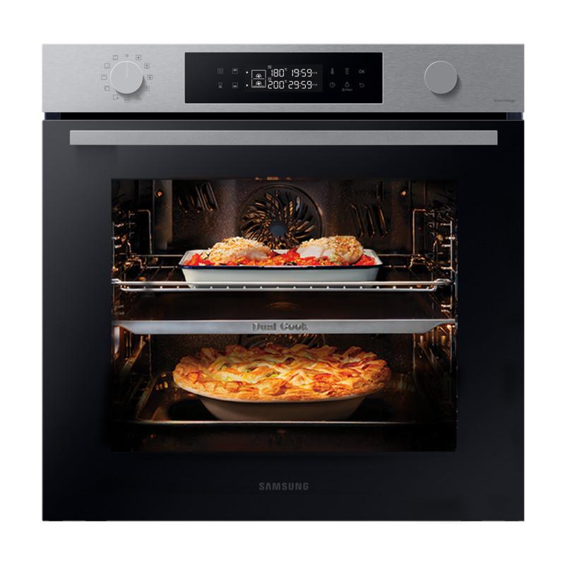 Samsung NV7B44403BS Forno Ad Incasso Dual Cook Serie 4 76 L A+ Inox