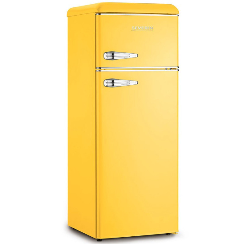 Severin KS 9953 frigorifero con congelatore Libera installazione 212 L E Giallo