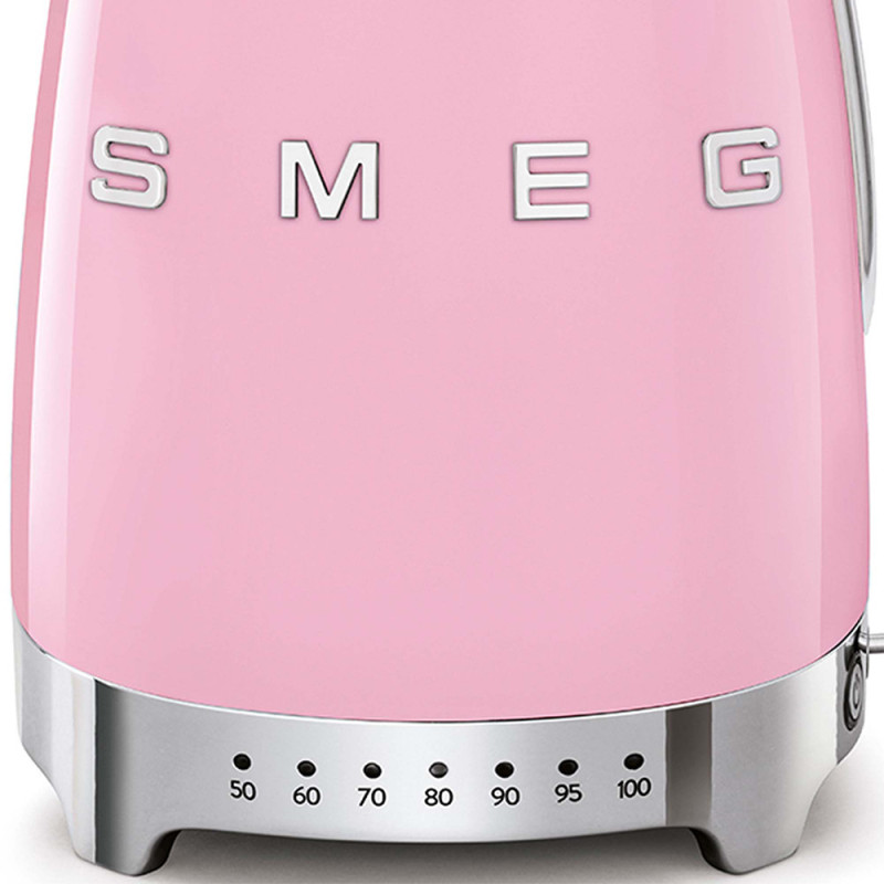 Smeg Bollitore A Temperatura Variabile 50's Style – Rosa LUCIDO – KLF04PKEU